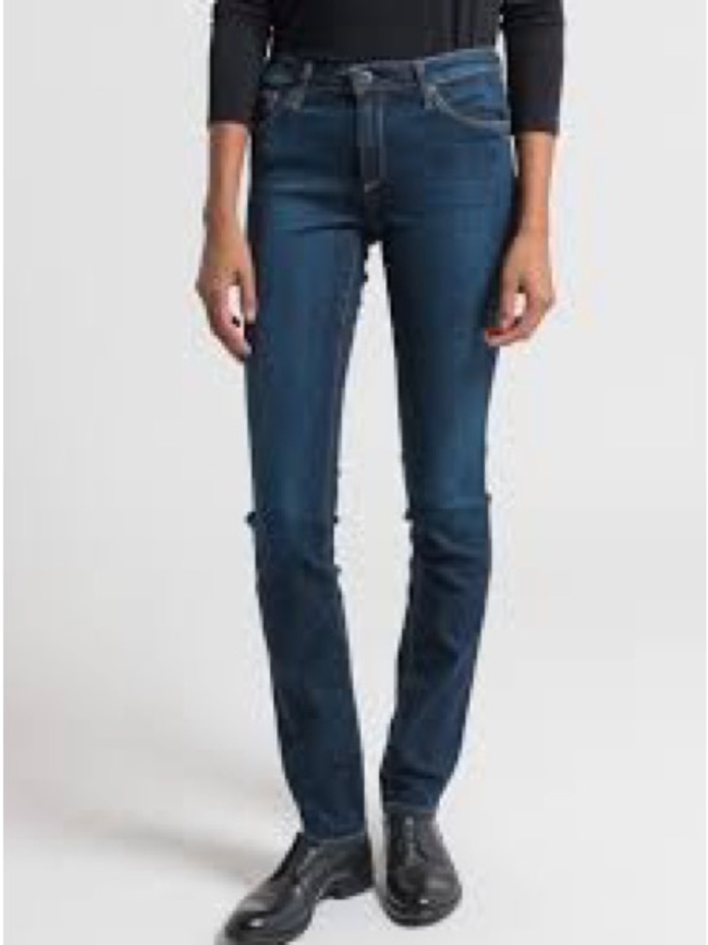 Ag Adriano Goldschmied the Harper Dark Indigo Skinny Jeans